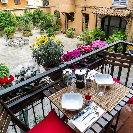 Casa Del Moro - Romantic Loft In Trastevere * 로마